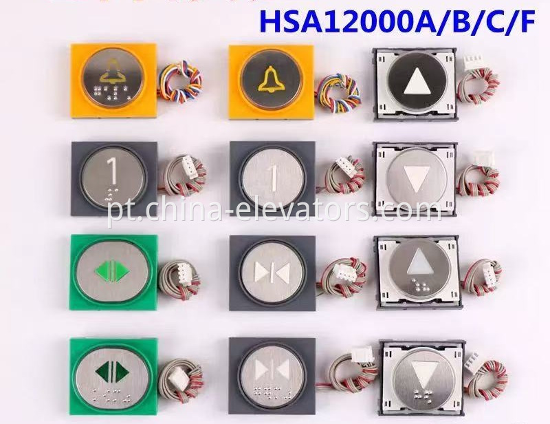 HSA12000 Push Button for FUJITEC Elevators